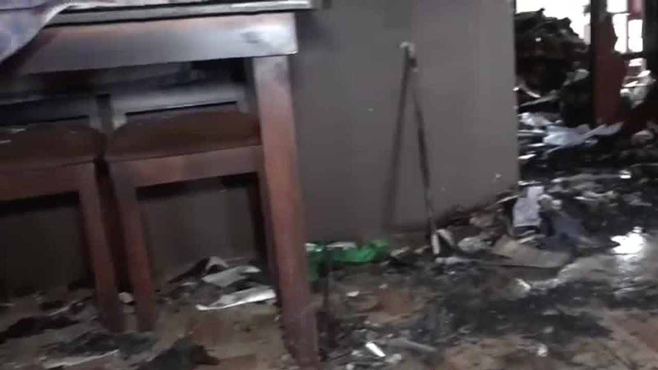 Vivienda quedó completamente destruida