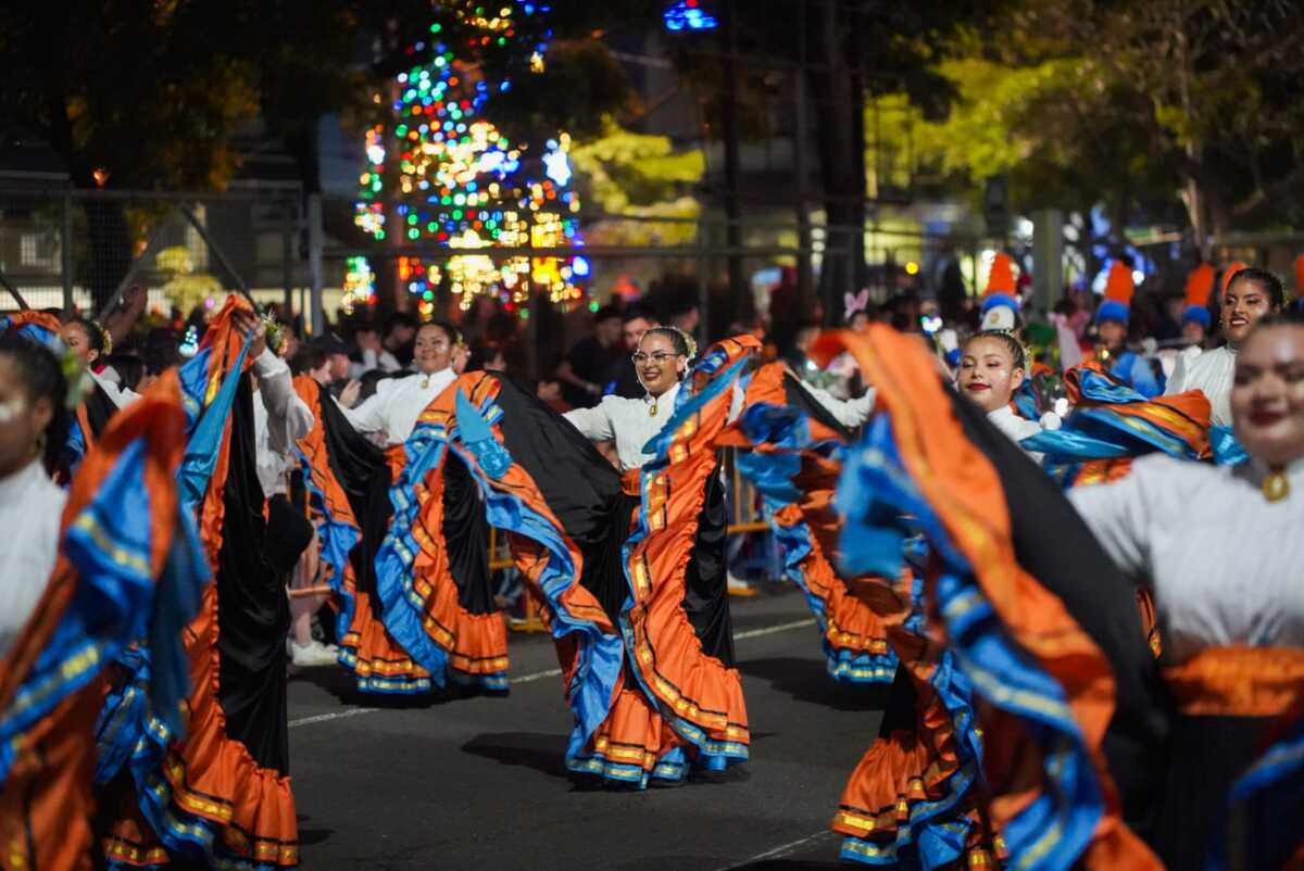 Festival de la Luz: varias bandas y carrozas se llevaron los máximos reconocimientos.