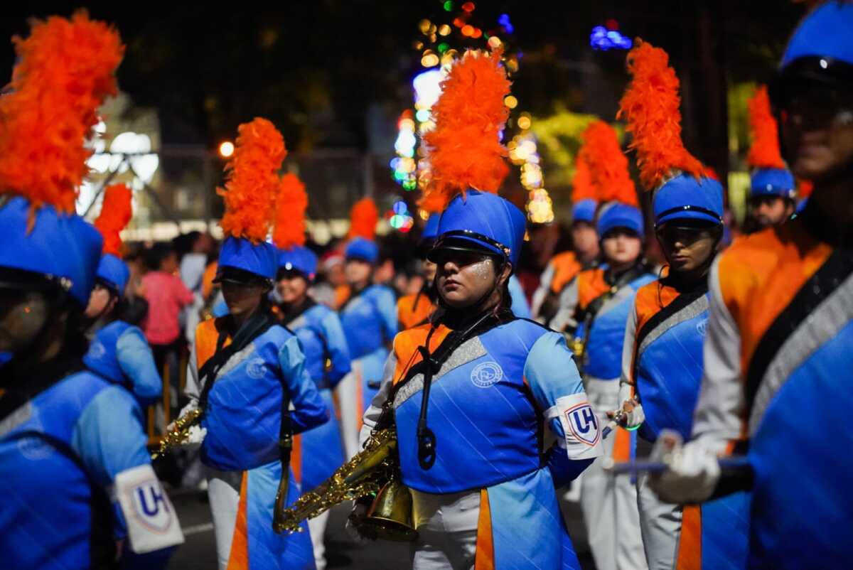 Festival de la Luz: varias bandas y carrozas se llevaron los máximos reconocimientos.