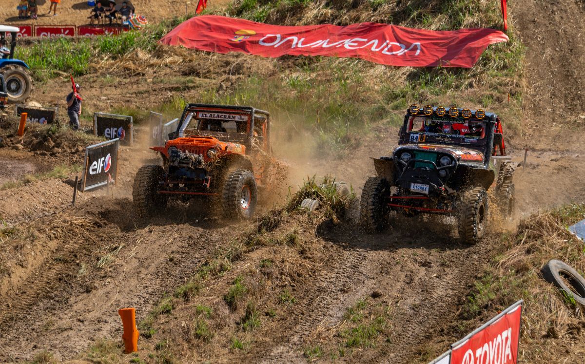 Sol, lluvia y adrenalina marcaron la competencia (Desafío 4x4).