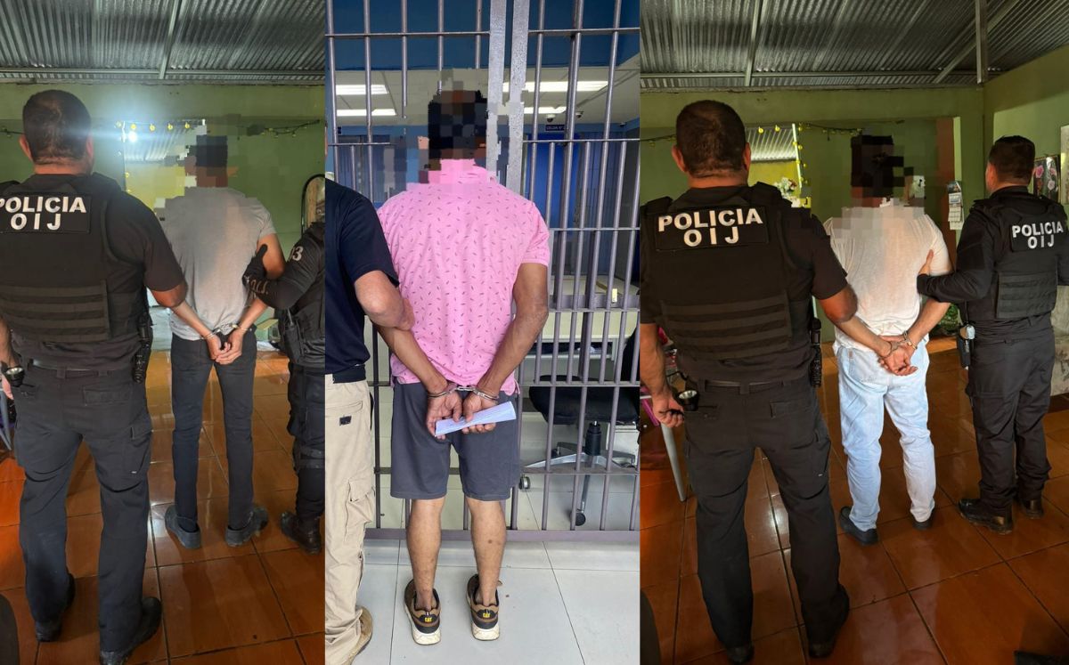 Las autoridades decomisaron distintas pruebas (OIJ).