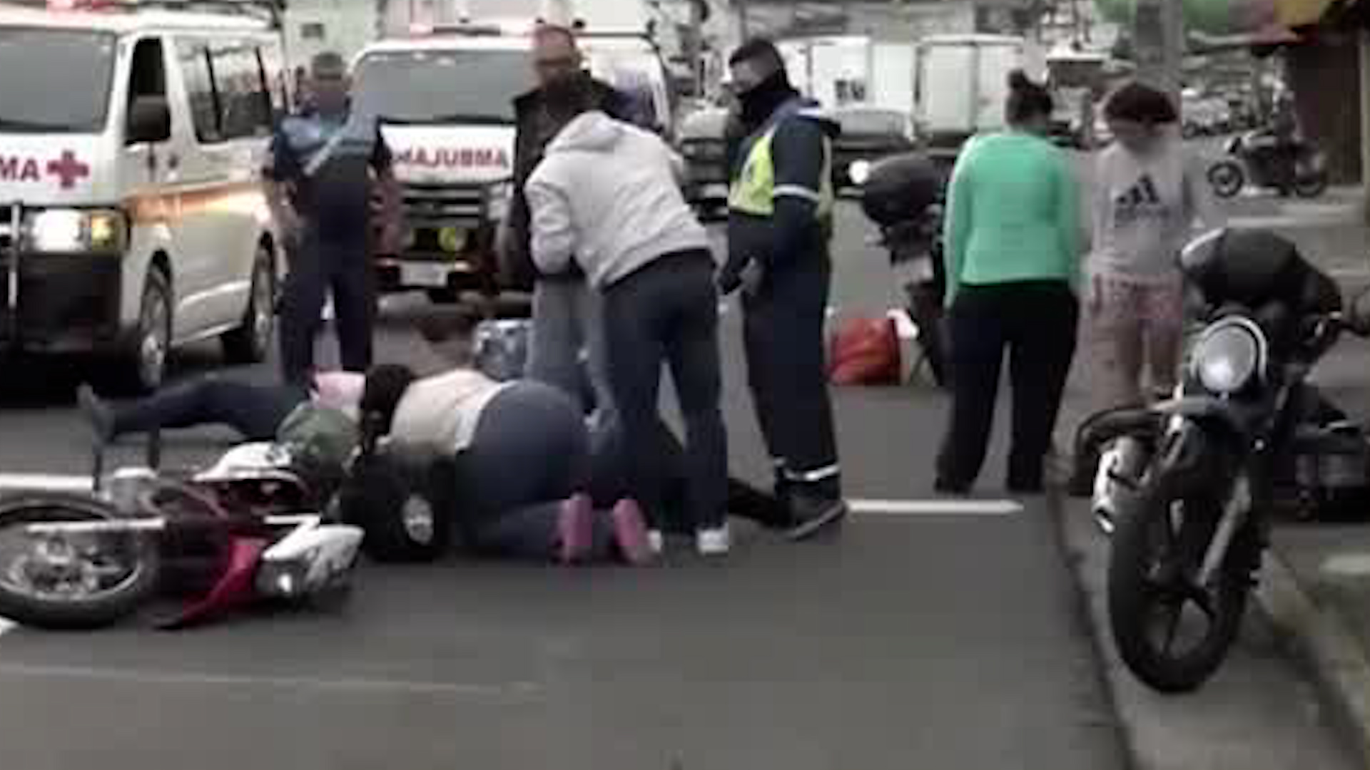 Colisión entre motocicletas deja cinco fallecidos