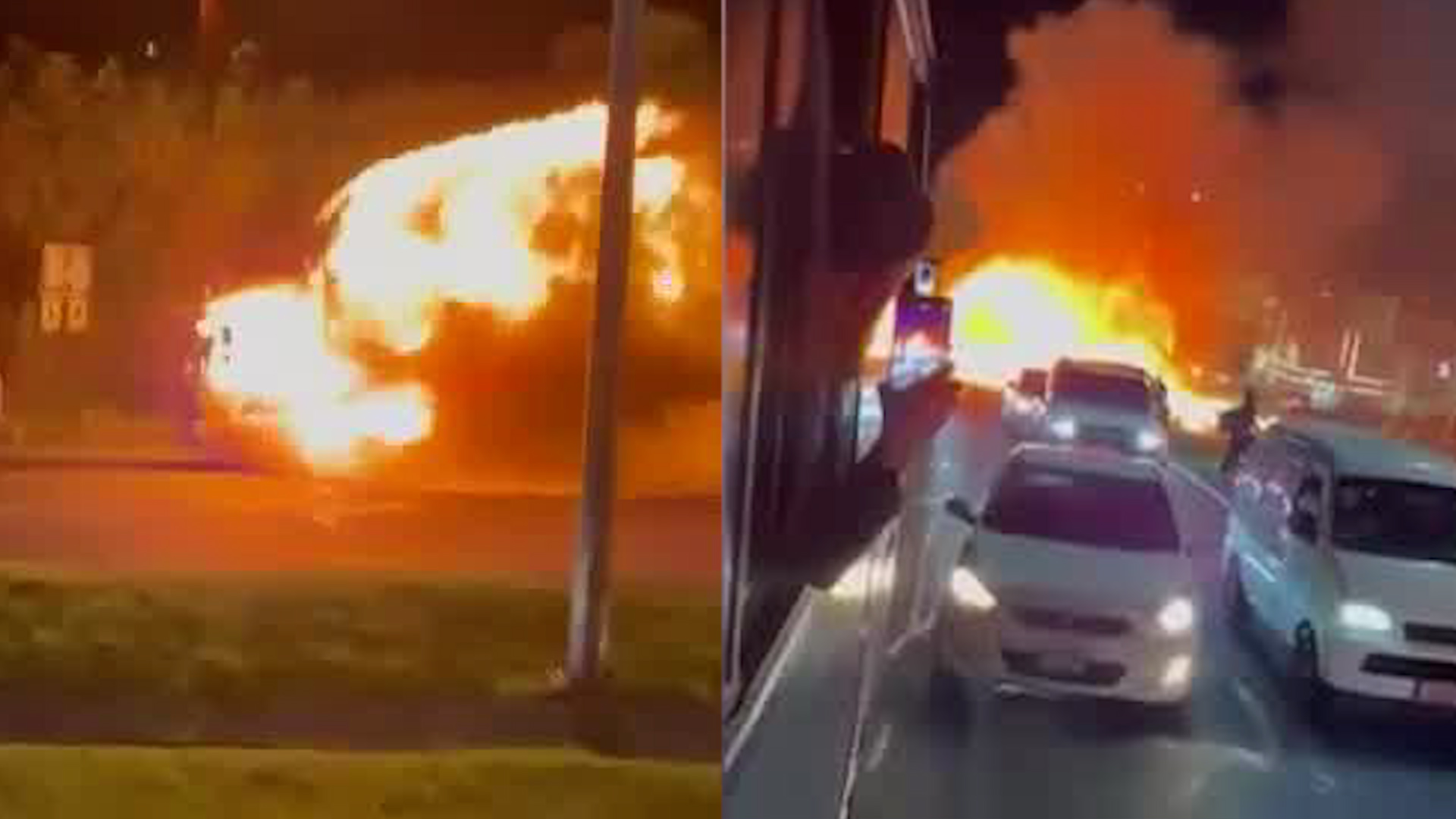 Alta temperatura generó combustión