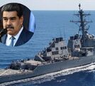 Maduro bajo custodia a bordo de un buque estadounidense.