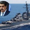 Maduro bajo custodia a bordo de un buque estadounidense.