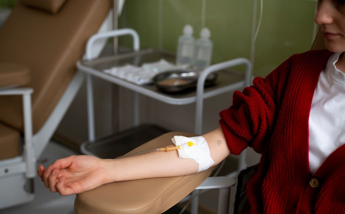El lema de la campaña es “Doná sangre, doná amor”. (Freepik)