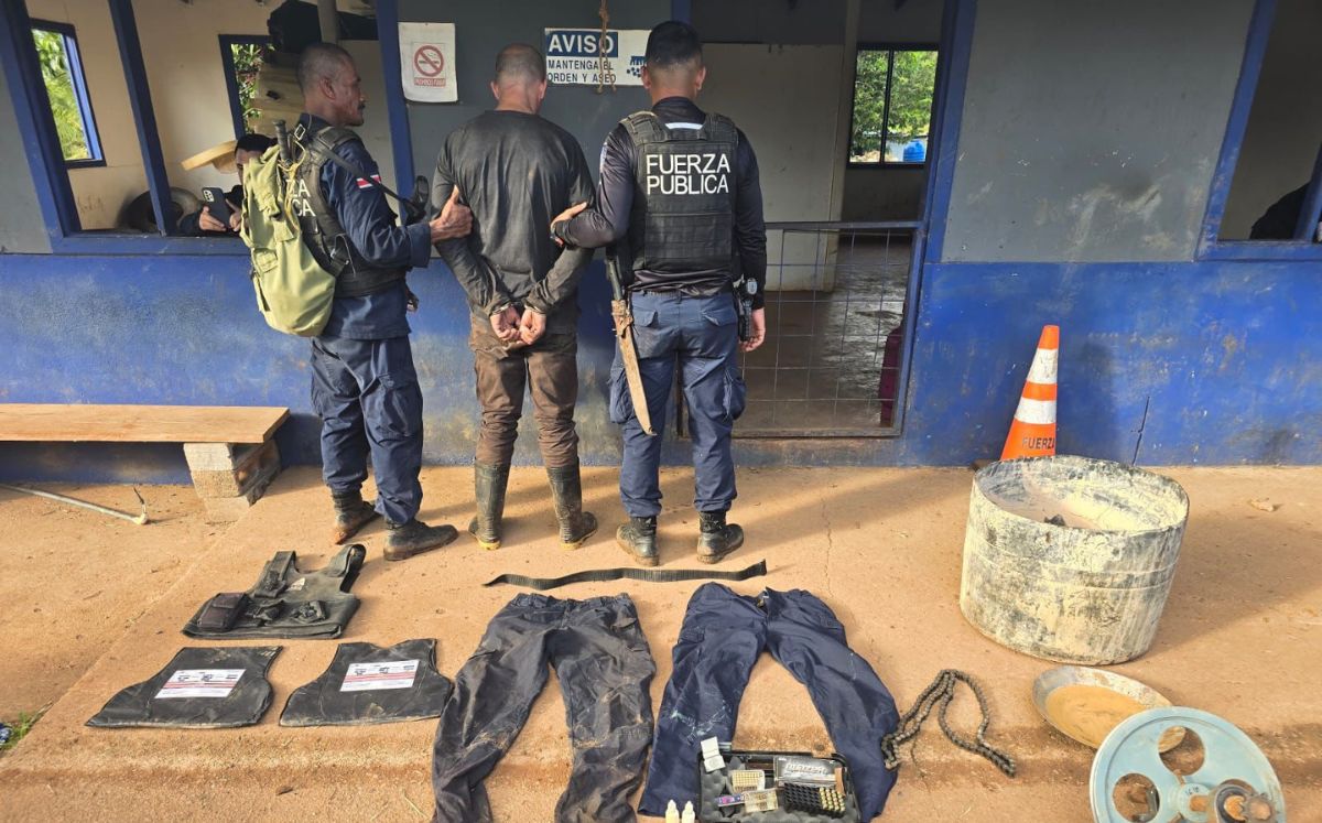 Los oficiales realizaron tres operativos.