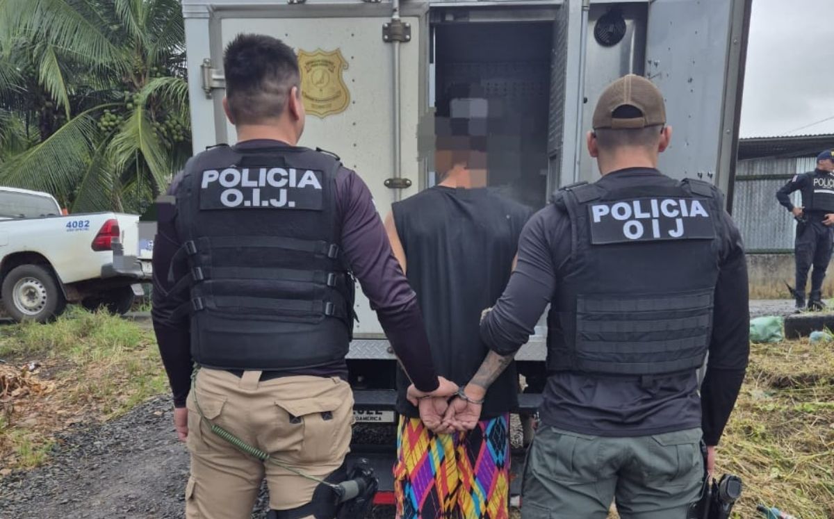 Los detenidos quedaron a la orden del Ministerio Público. (OIJ)