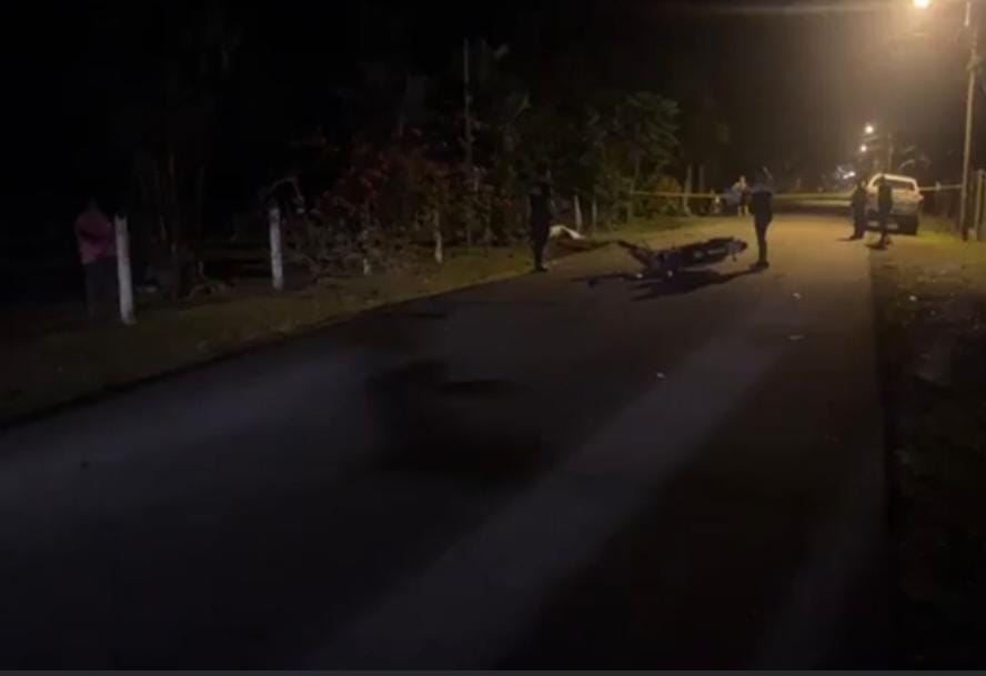 Accidente entre dos motocicletas deja un fallecido y dos heridos en Horquetas