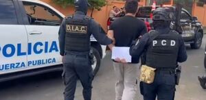 Sospechoso detenido en Cartago. (MPS)