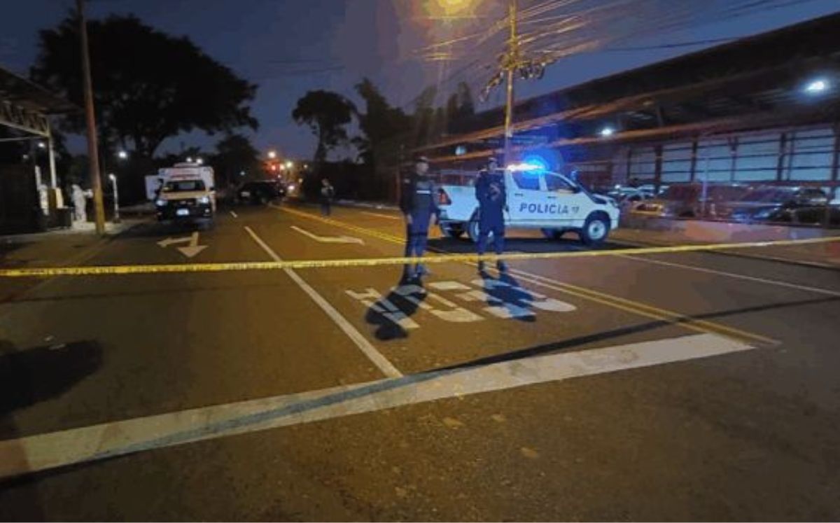 Escena de doble homicidio en San Sebastián.