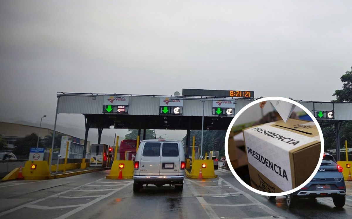 Peajes estatales no se cobrarán durante las Elecciones Nacionales. (MOPT-EFE)