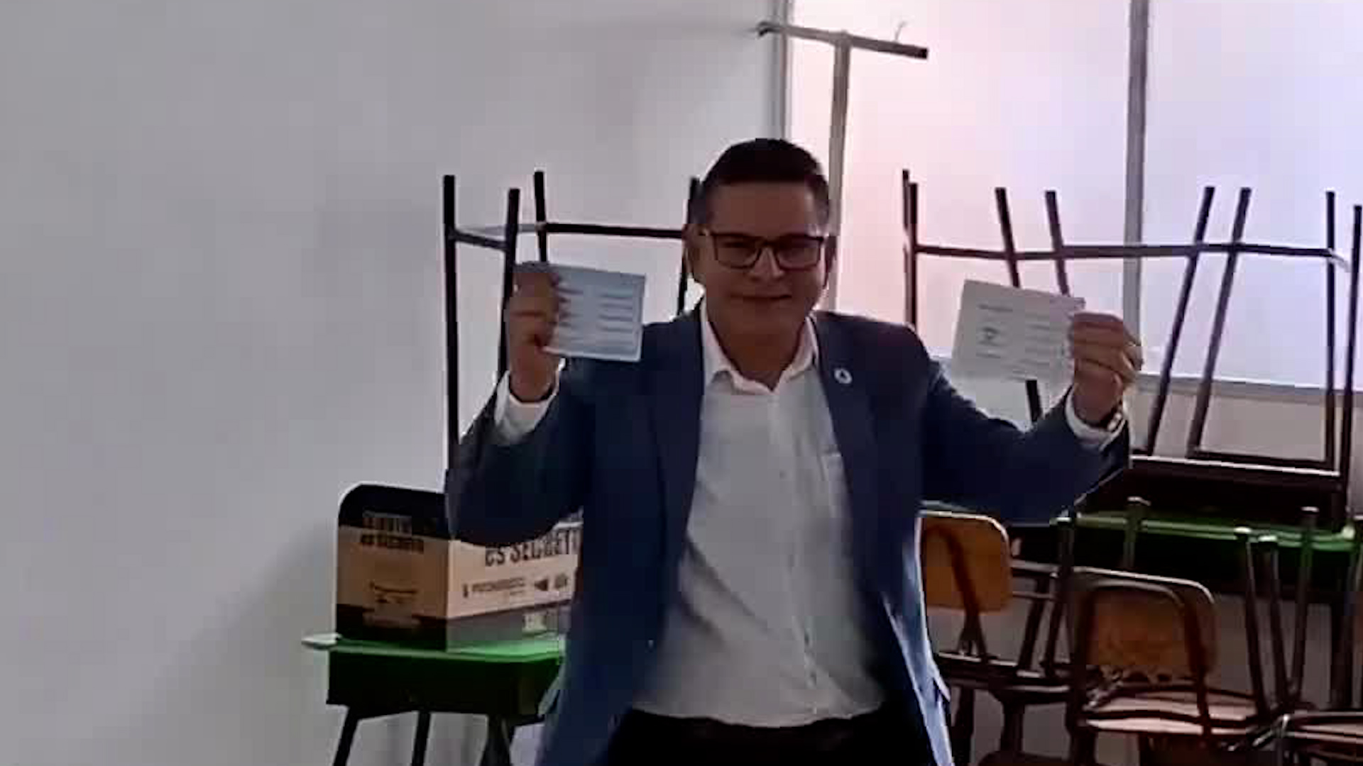 Este fue el día a día de Fabricio Alvarado durante las elecciones