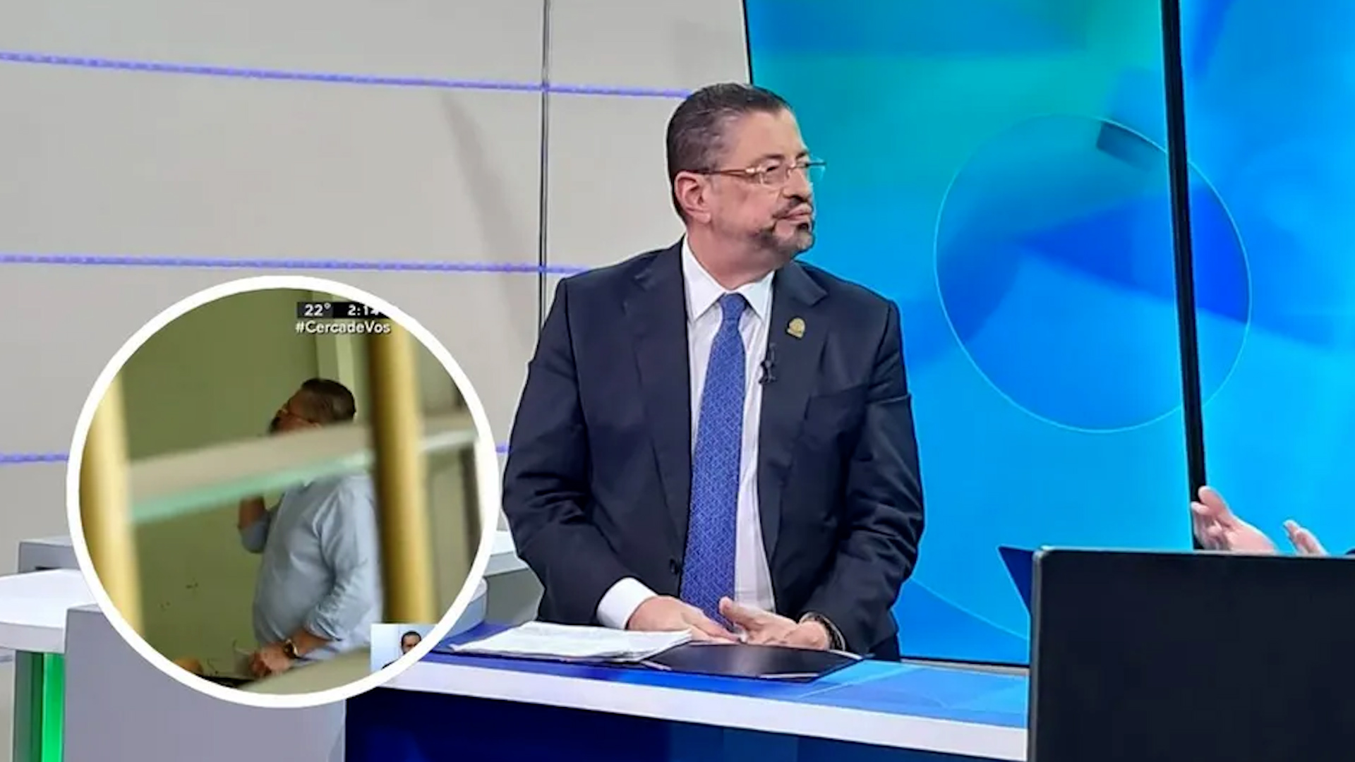 Este fue el recorrido del Presidente Rodrigo Chaves; aquí las imágenes