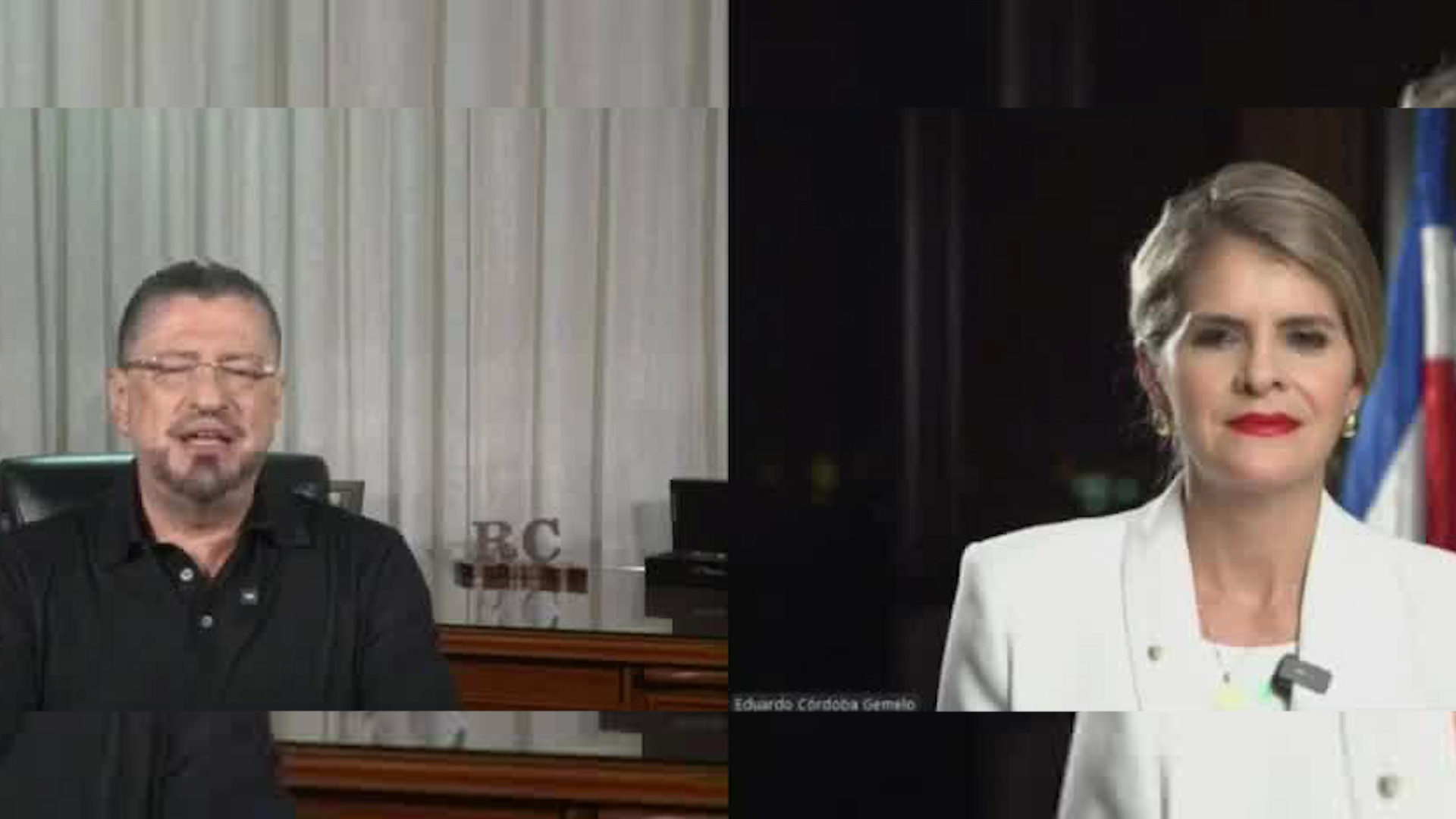 Laura Fernández habla con Rodrigo Chaves tras resultados preliminares del TSE