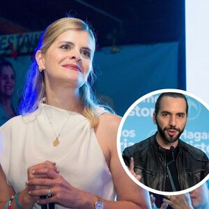 Bukele felicita a Laura Fernández.