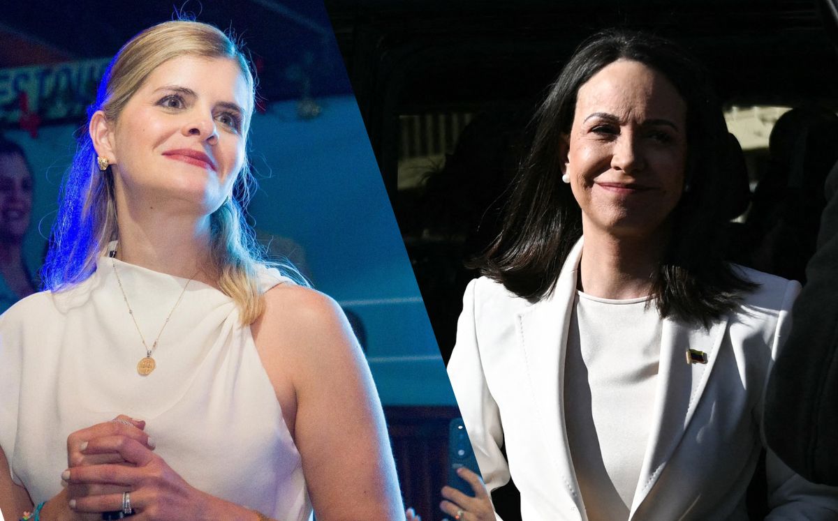 María Corina Machado resaltó el papel de Costa Rica como ejemplo democrático (Laura Fernández/AFP)