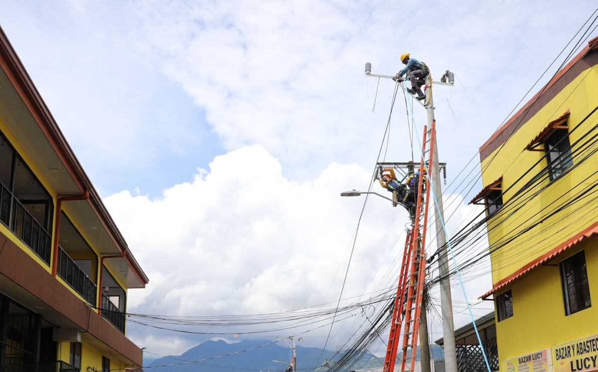 Suspensión del servicio eléctrico, semana 2 de febrero. (CNFL)