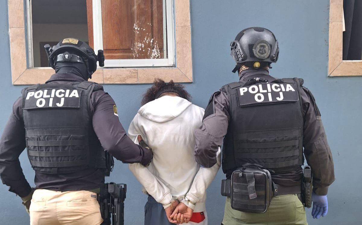 Sospechoso detenido de 29 años. (OIJ)