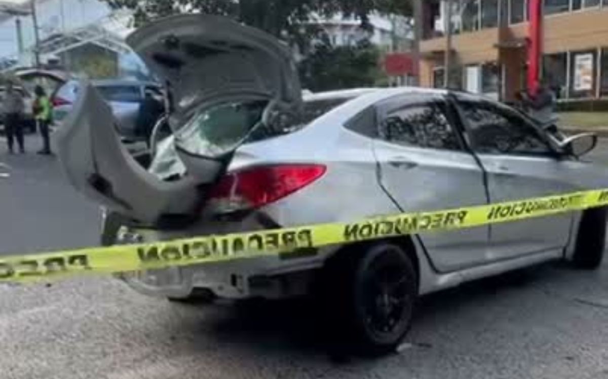 El joven murió tras chocar contra un árbol.