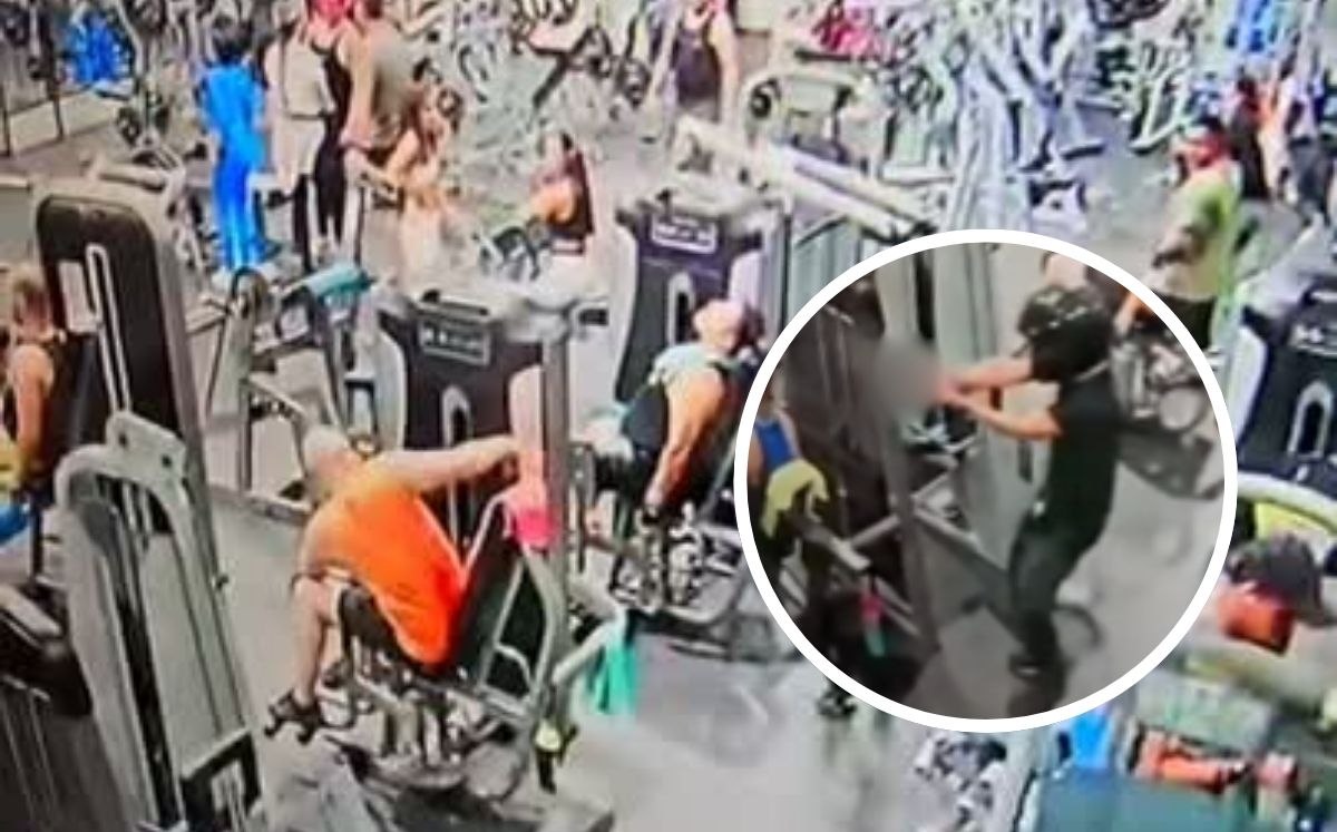 El homicidio fue captado por una cámara de seguridad.