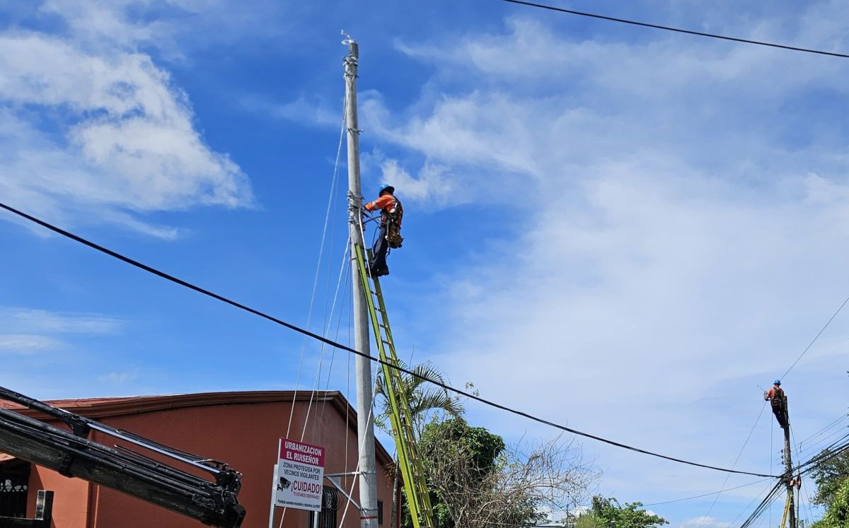 Suspensión del servicio eléctrico, 15 de febrero. (CNFL)