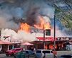 Incendio destruye restaurante en Tárcoles