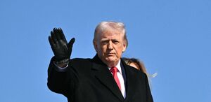 El presidente Donald Trump anunció que planea visitar Venezuela. (AFP)