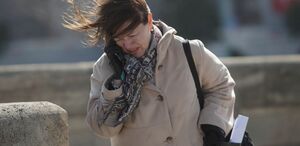 Frente frío persiste este martes en el país con fuertes ráfagas.