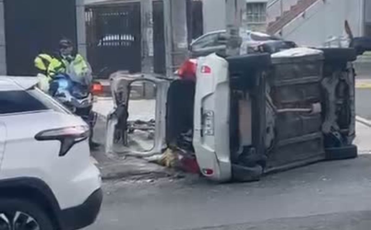 La mujer embarazada fueron trasladados al Hospital San Juan de Dios.