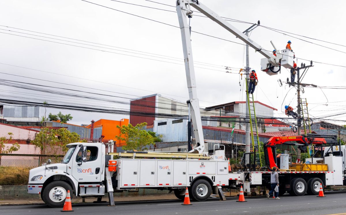 Suspensión del servicio eléctrico, semana 2 de marzo. (CNFL)