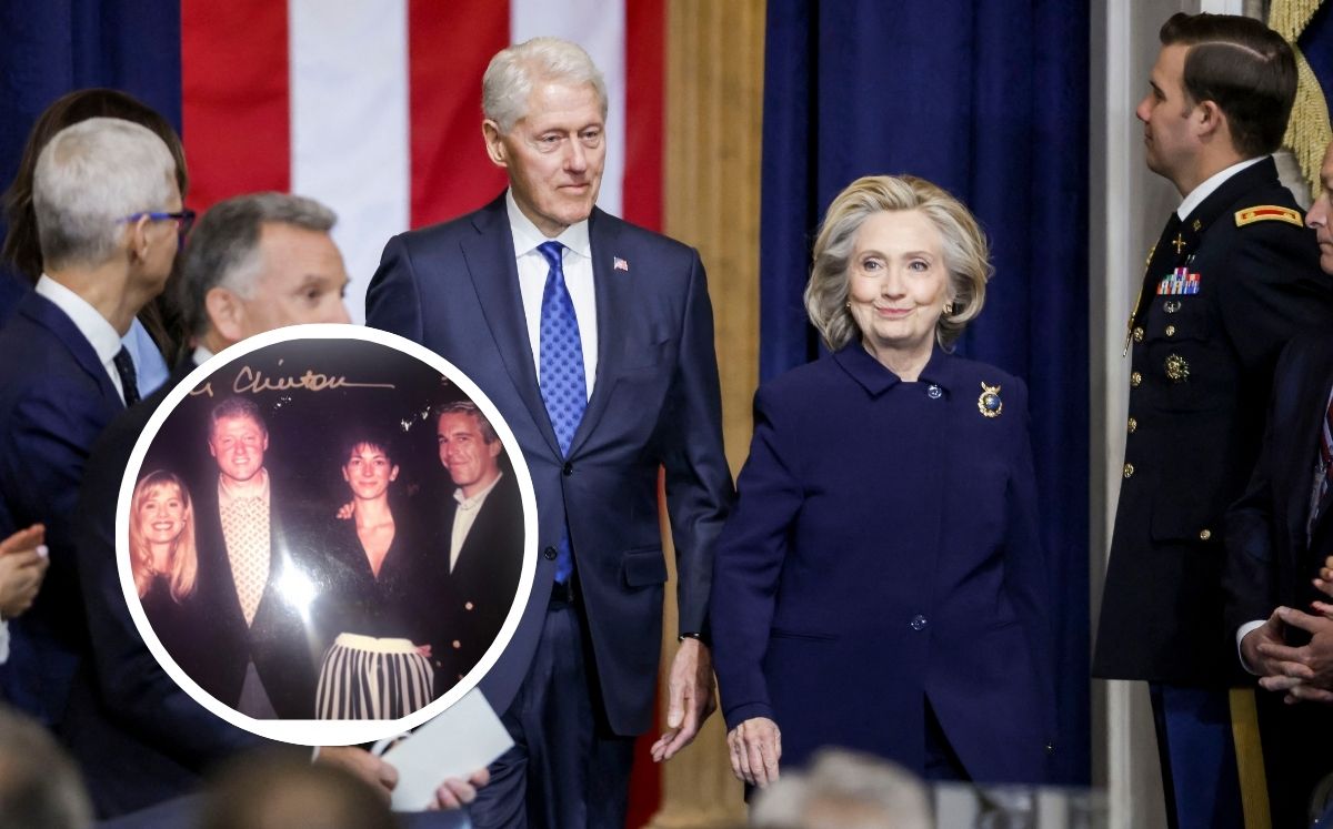 El expresidente estadounidense declaró sobre fotografías incluidas en los archivos del caso Jeffrey Epstein. (AFP)