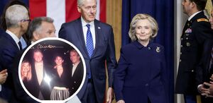 El expresidente estadounidense declaró sobre fotografías incluidas en los archivos del caso Jeffrey Epstein. (AFP)