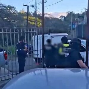 Operativo realizado por los agentes del OIJ.