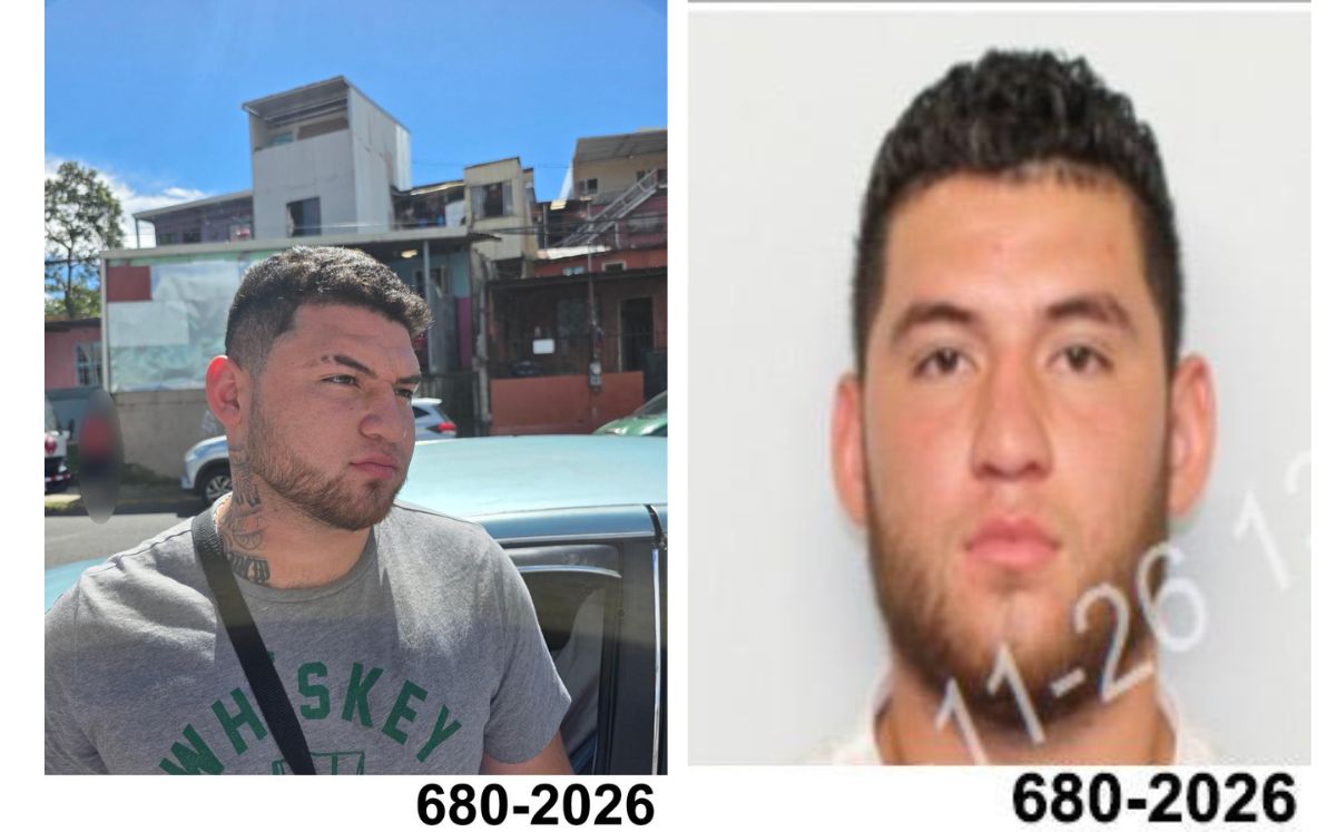 Sispechoso buscado por las autoridades. (OIJ)