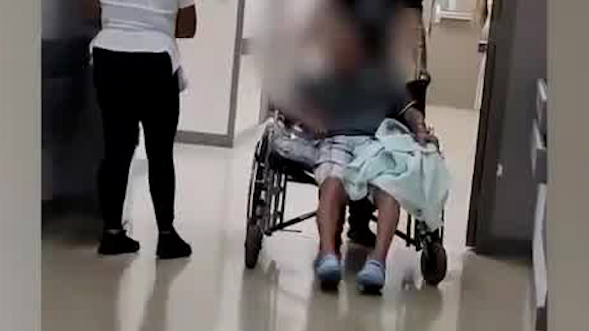 Familia denuncia maltrato contra paciente de 91 años