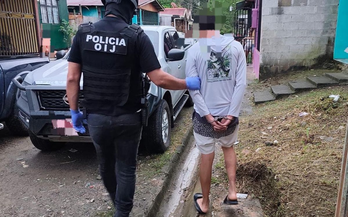 Sospechoso fue detenido en su vivienda. (OIJ)