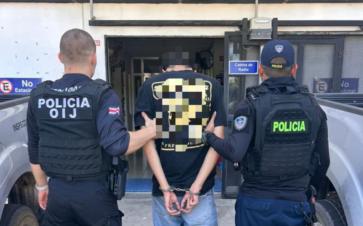 Estudiante sospechoso detenido. (OIJ)