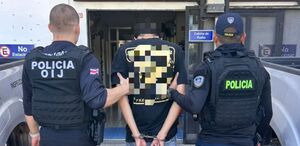 Estudiante sospechoso detenido. (OIJ)