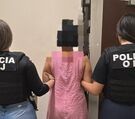 Sospechosa detenida por las autoridades. (OIJ)