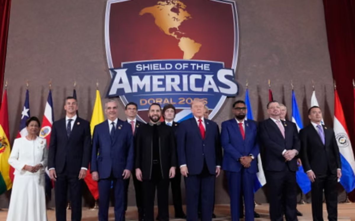 Presidentes latinos firman acuerdo de seguridad con Trump