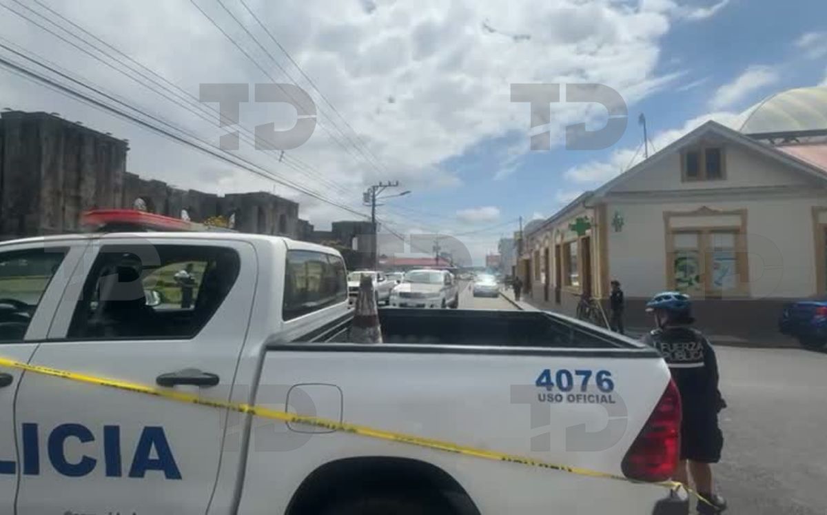 Las autoridades acordonaron la escena. (Telediario)