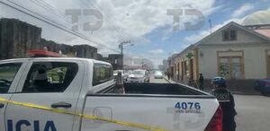 Las autoridades acordonaron la escena. (Telediario)