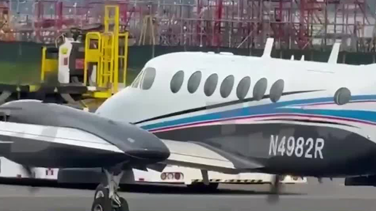 Avión donde viajaría Celso Gamboa está en el país