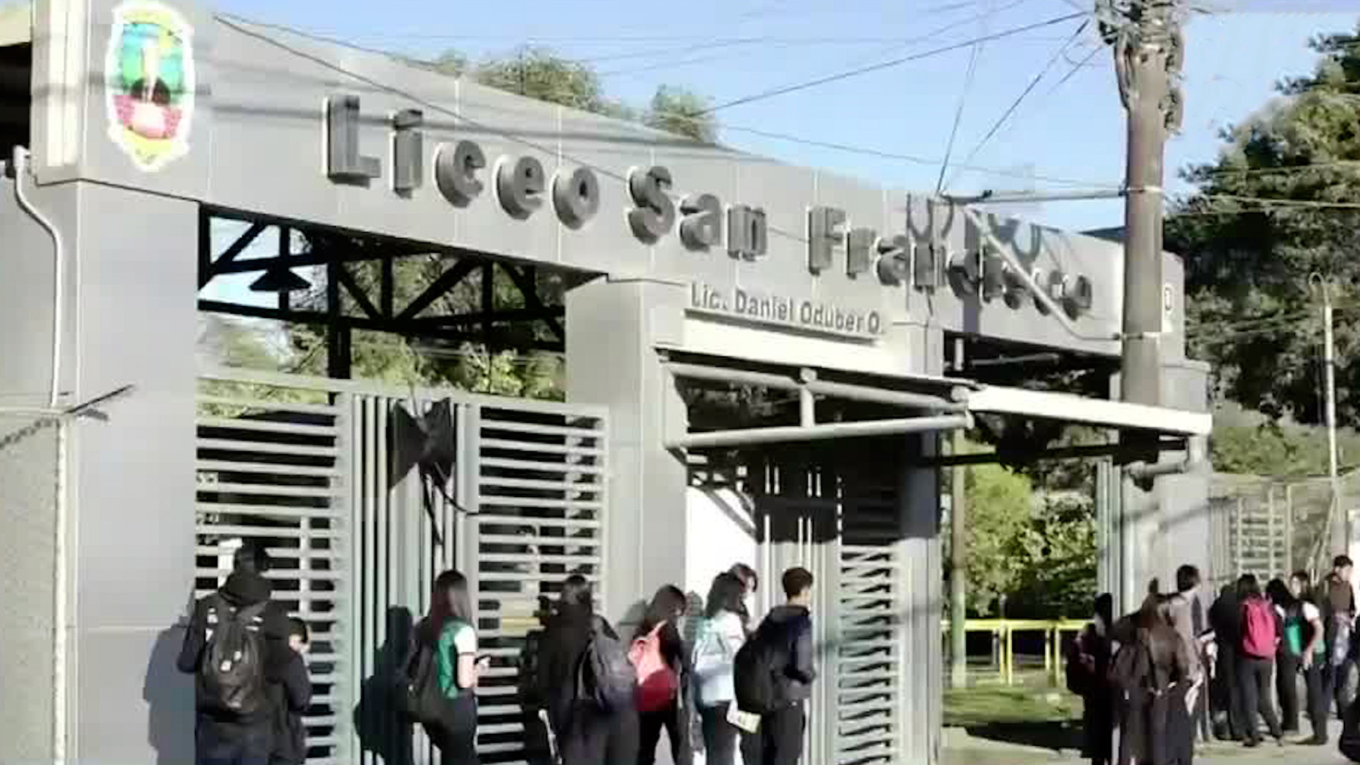 Reanudan clases tras muerte de estudiante en Liceo San Francisco
