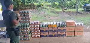 Oficiales realizaron operativo en el río Sixaola. (MPS)