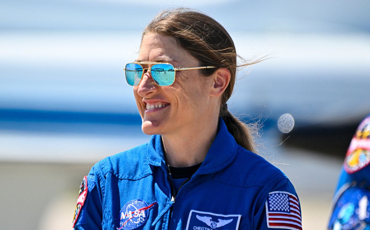 Christina Koch. (AFP)