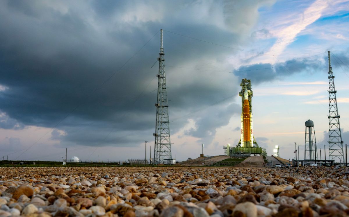 Es el primer viaje tripulado a la Luna desde 1972. (AFP)