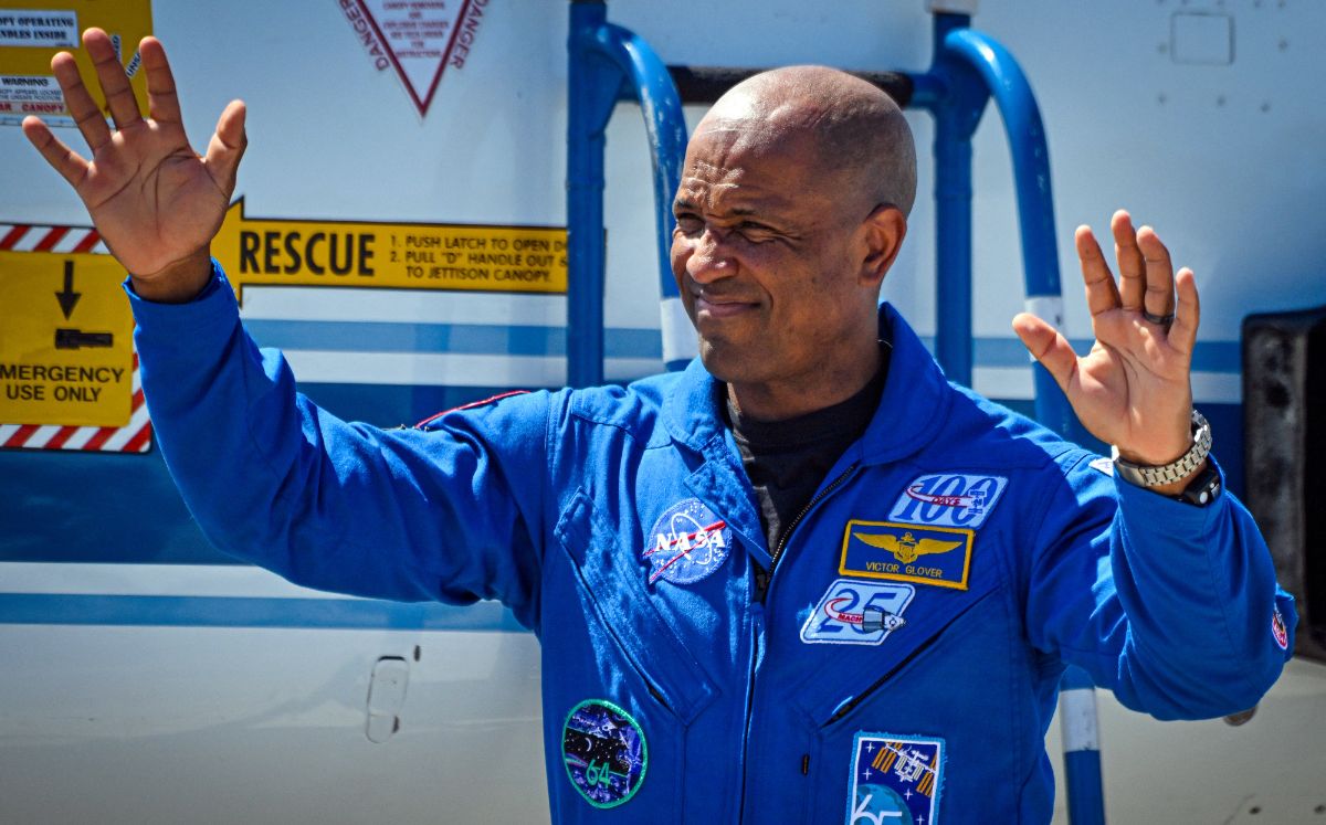 Victor Glover. (AFP)