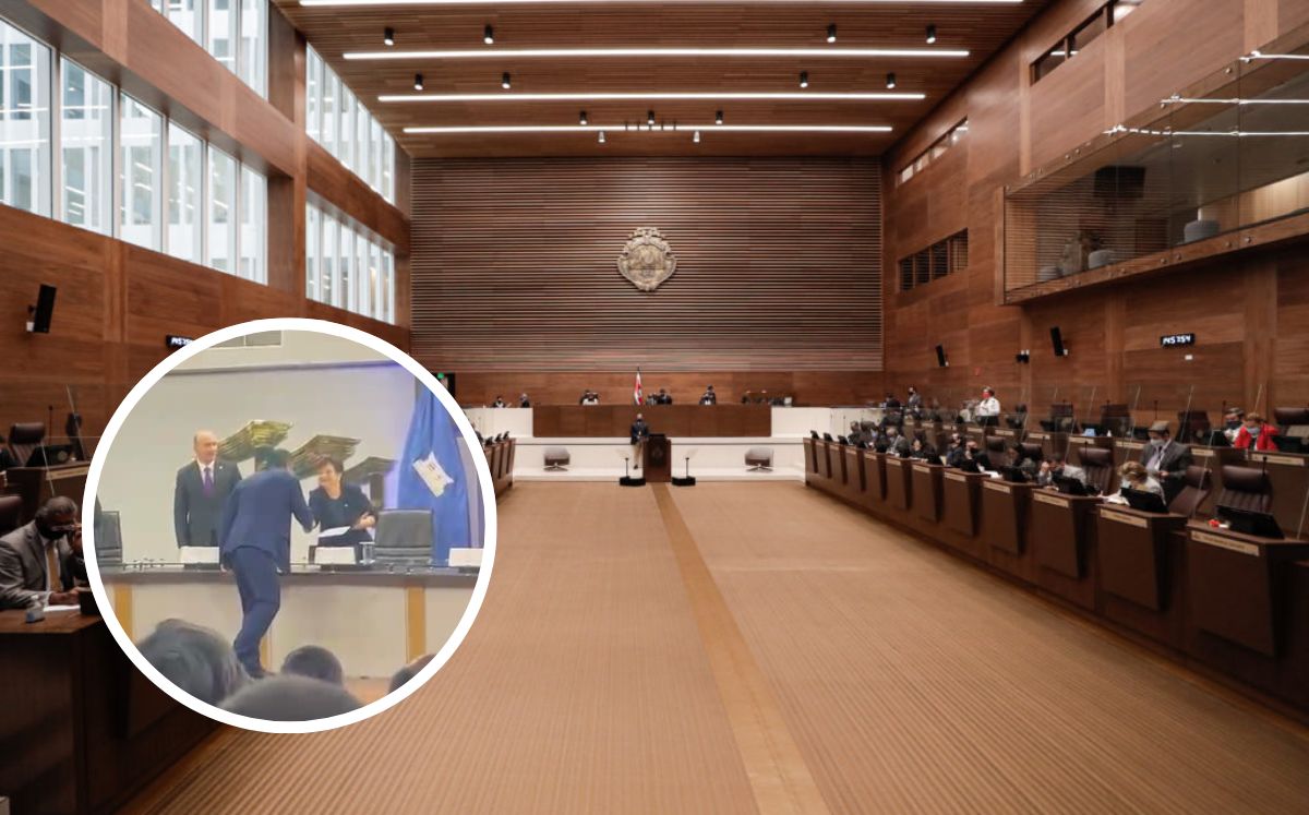 TSE entrega credenciales a 57 diputados electos.